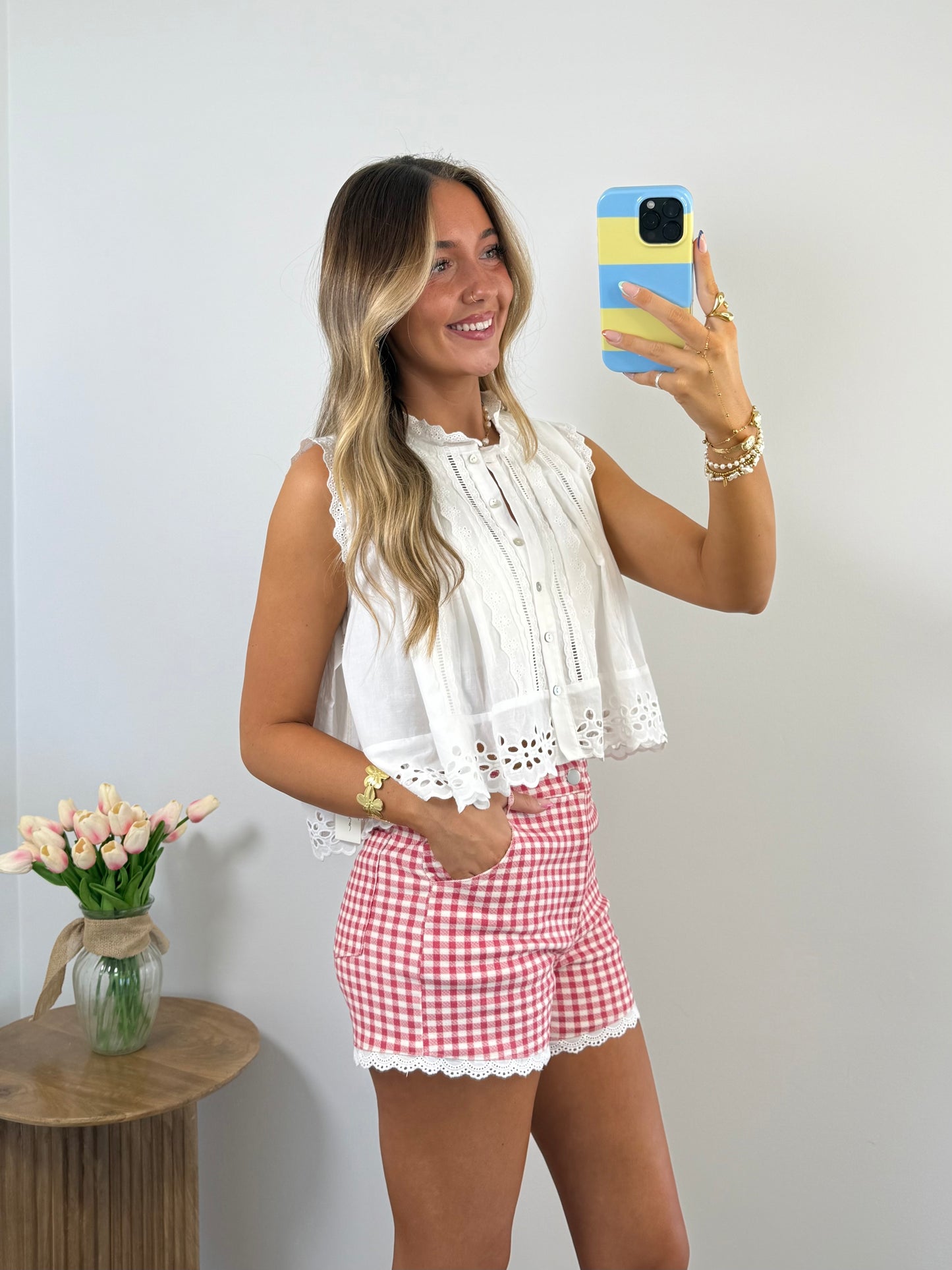 Red White & Darling Shorts