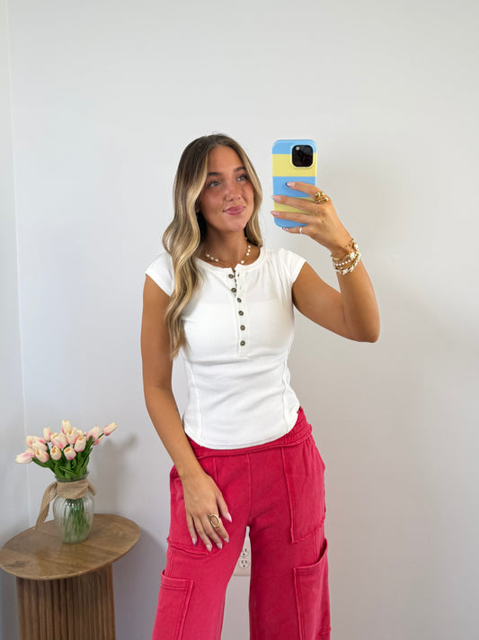 Everyday Henley Top