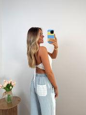 Summer Days Lace Bandana Top