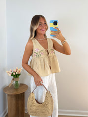 Wildflower Tie Front Top