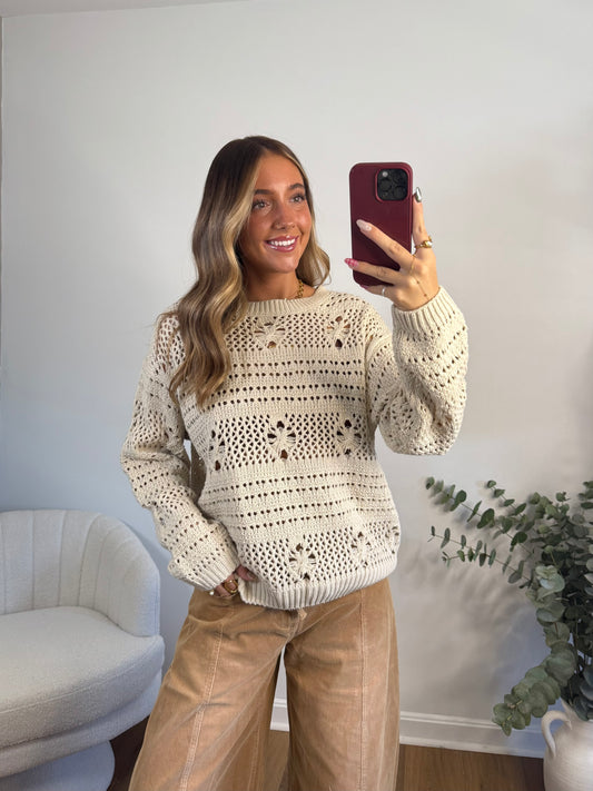 Autumn Crochet Sweater