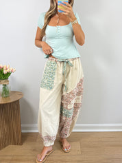 Cottage Patchwork Joggers