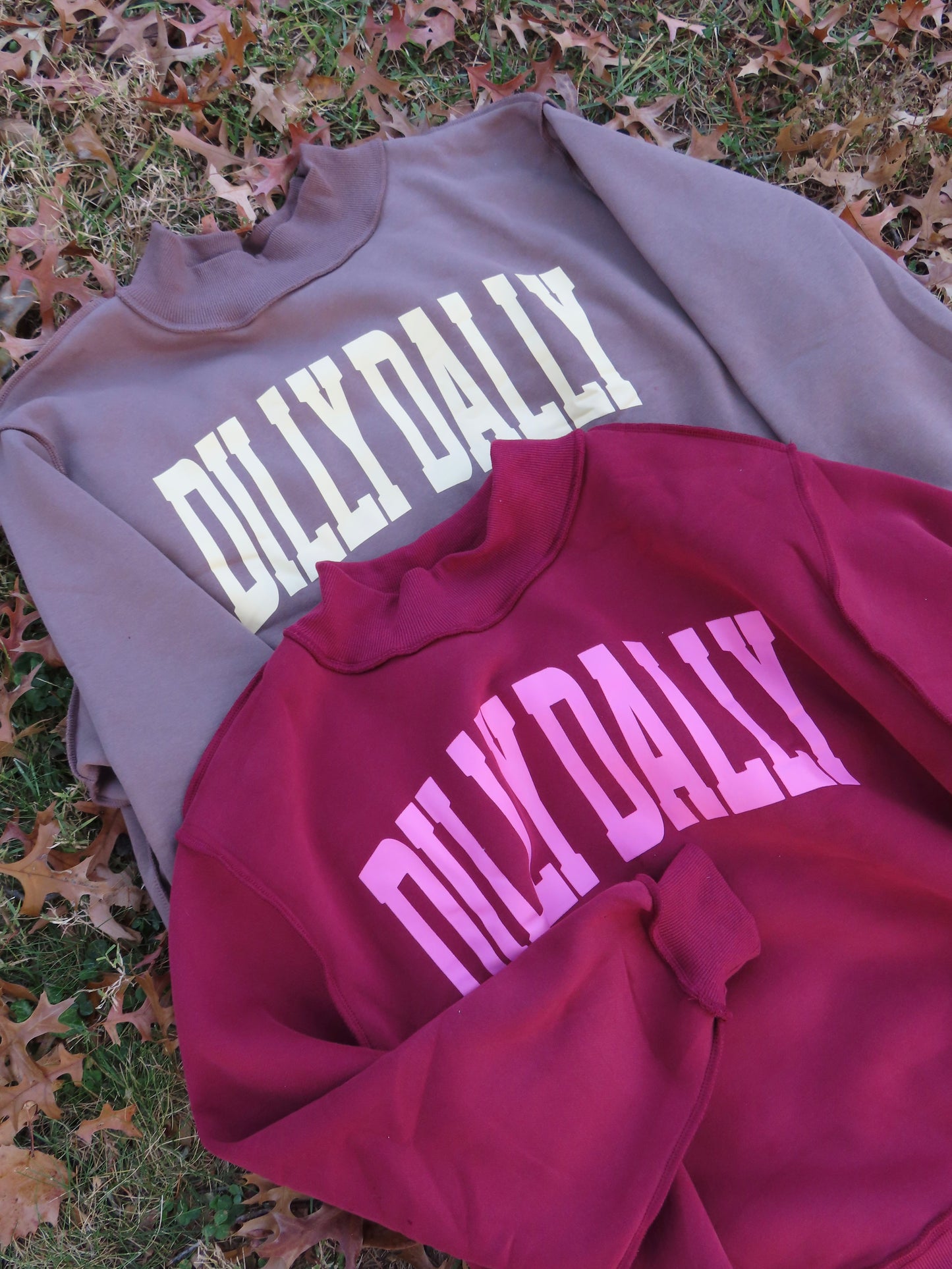Dilly Dally Mockneck Sweatshirt
