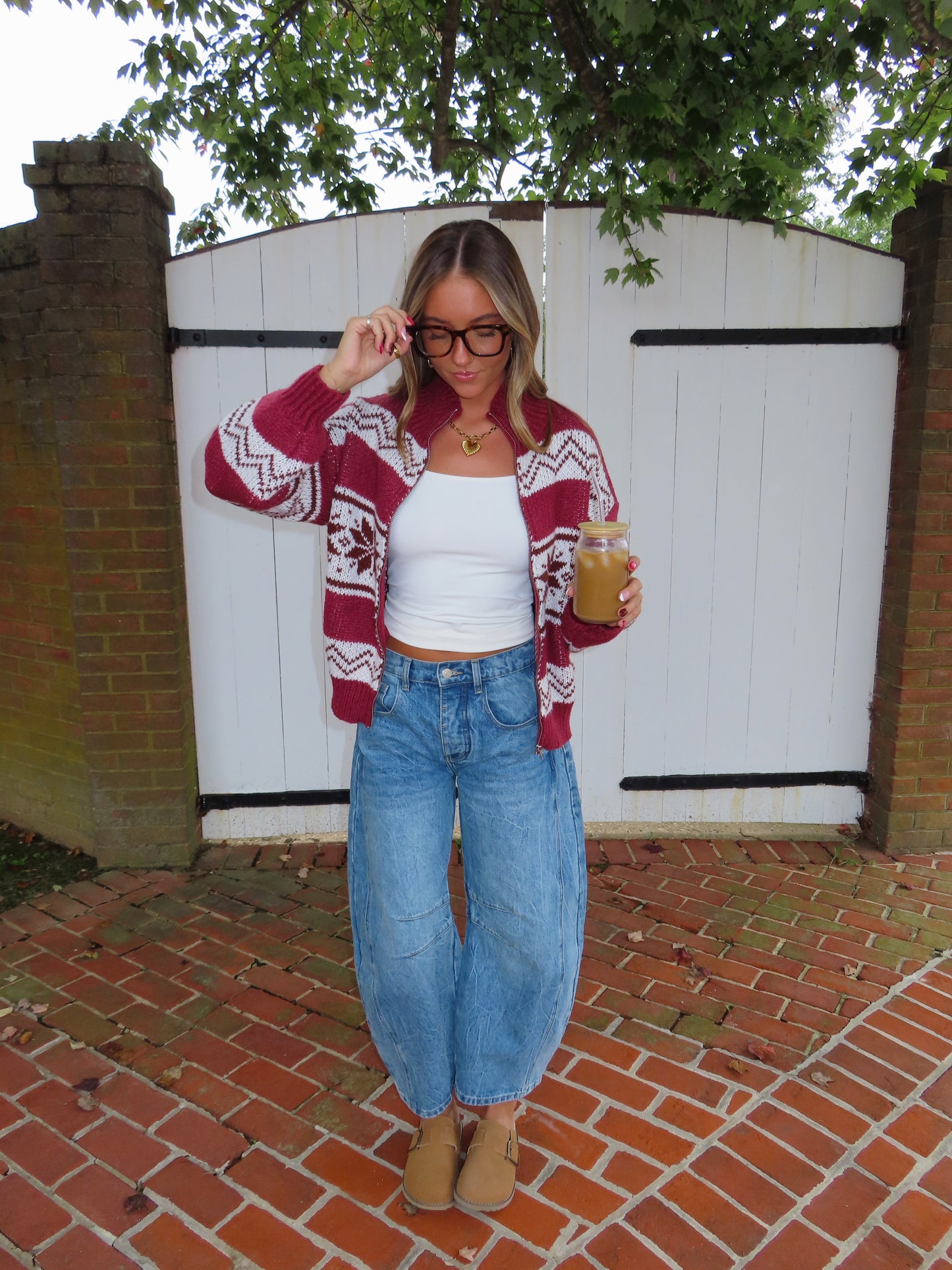 Oh So Cozy Zip Up Sweater