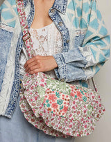 Flower Market Quilted Crossbody
