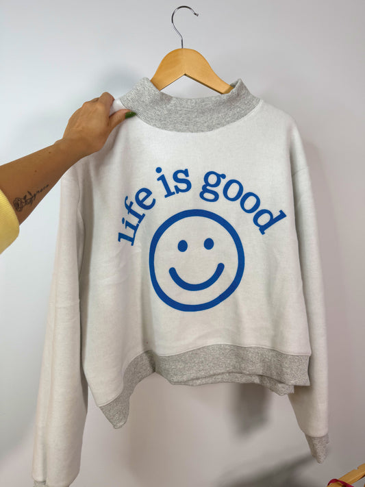 Life Is Good Reversible Mockneck (PREORDER MAY)