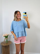 Summer Picnic Blouse