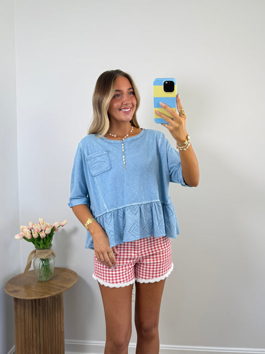 Summer Picnic Blouse