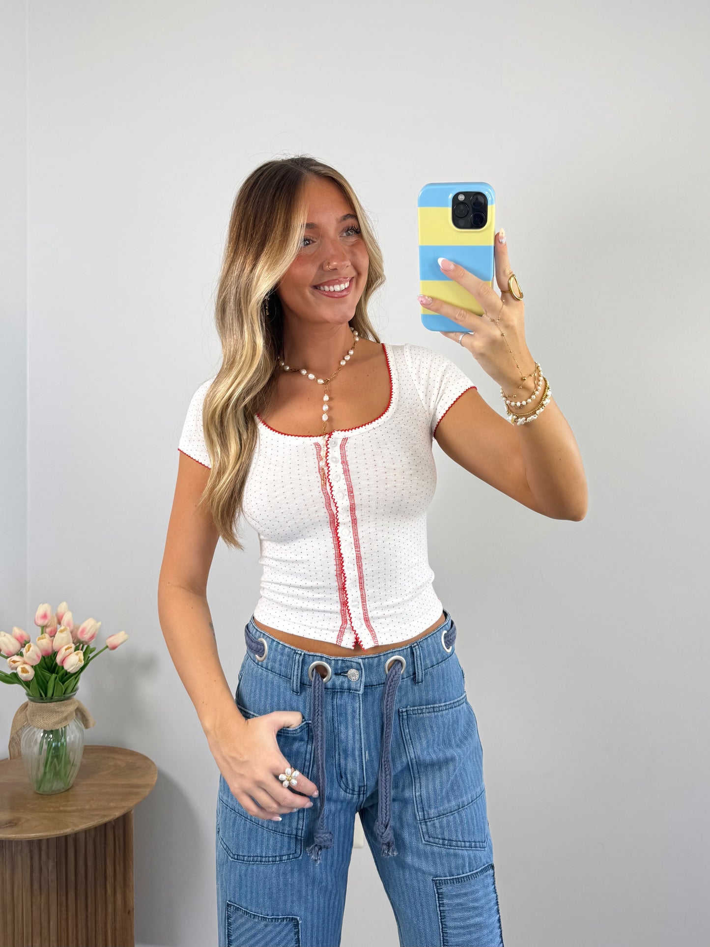 Polka Dot Top