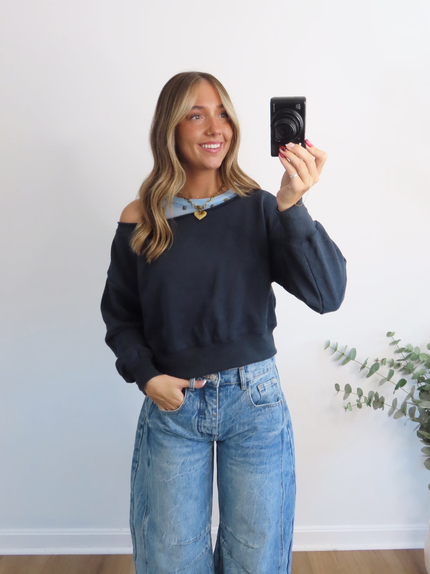 Fall Breeze Pullover (Navy)