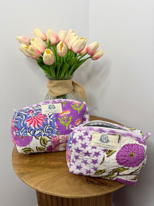 Starlit Blooms Set Of 2 Mini Bags