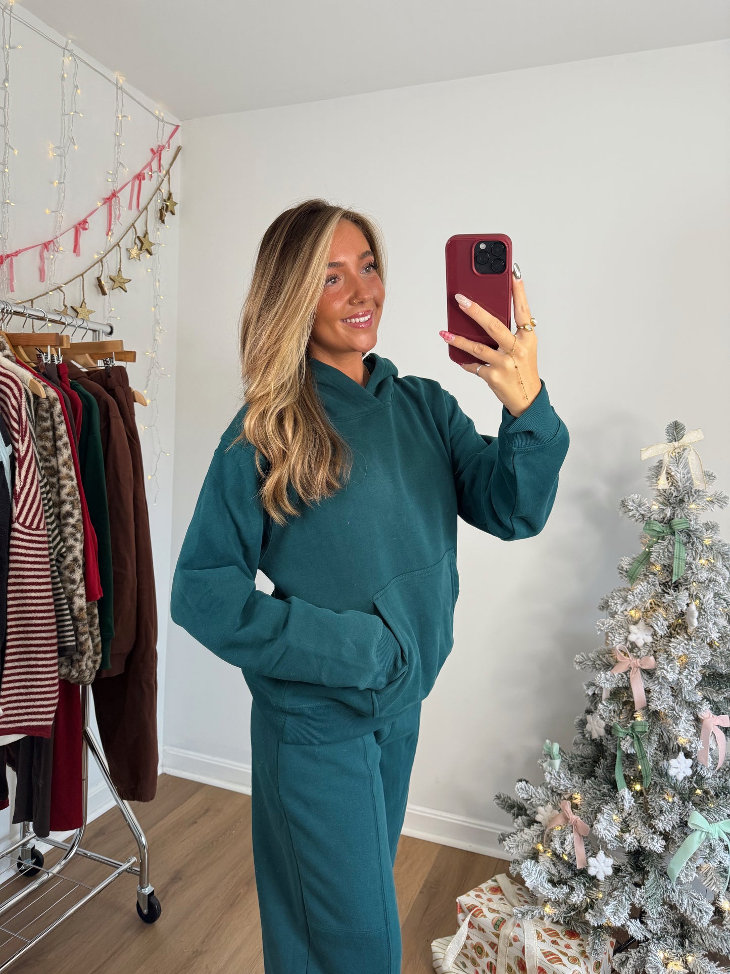 All Is Cozy Sweatshirt (deep green)