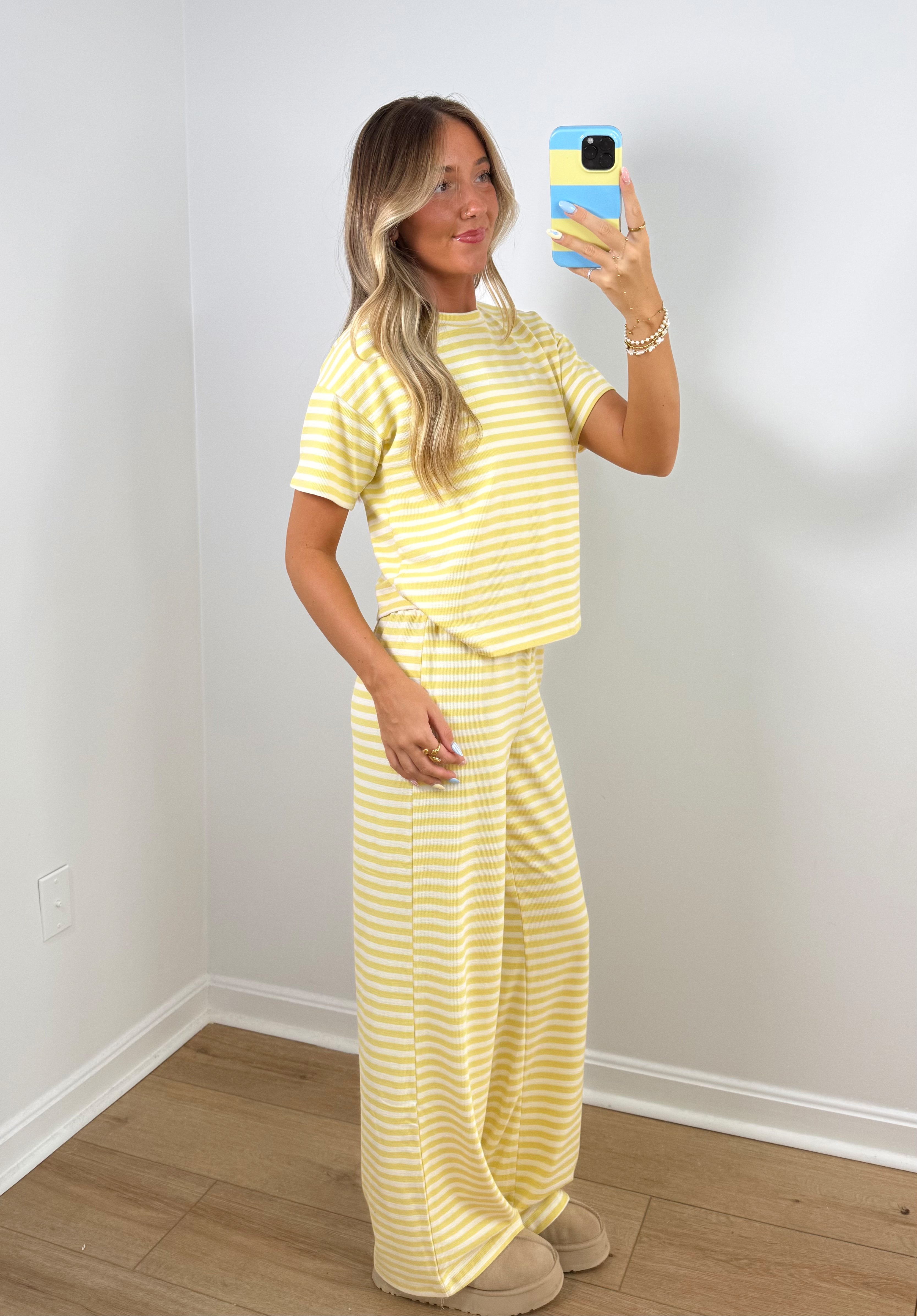 Everyday Stripes Set- Yellow