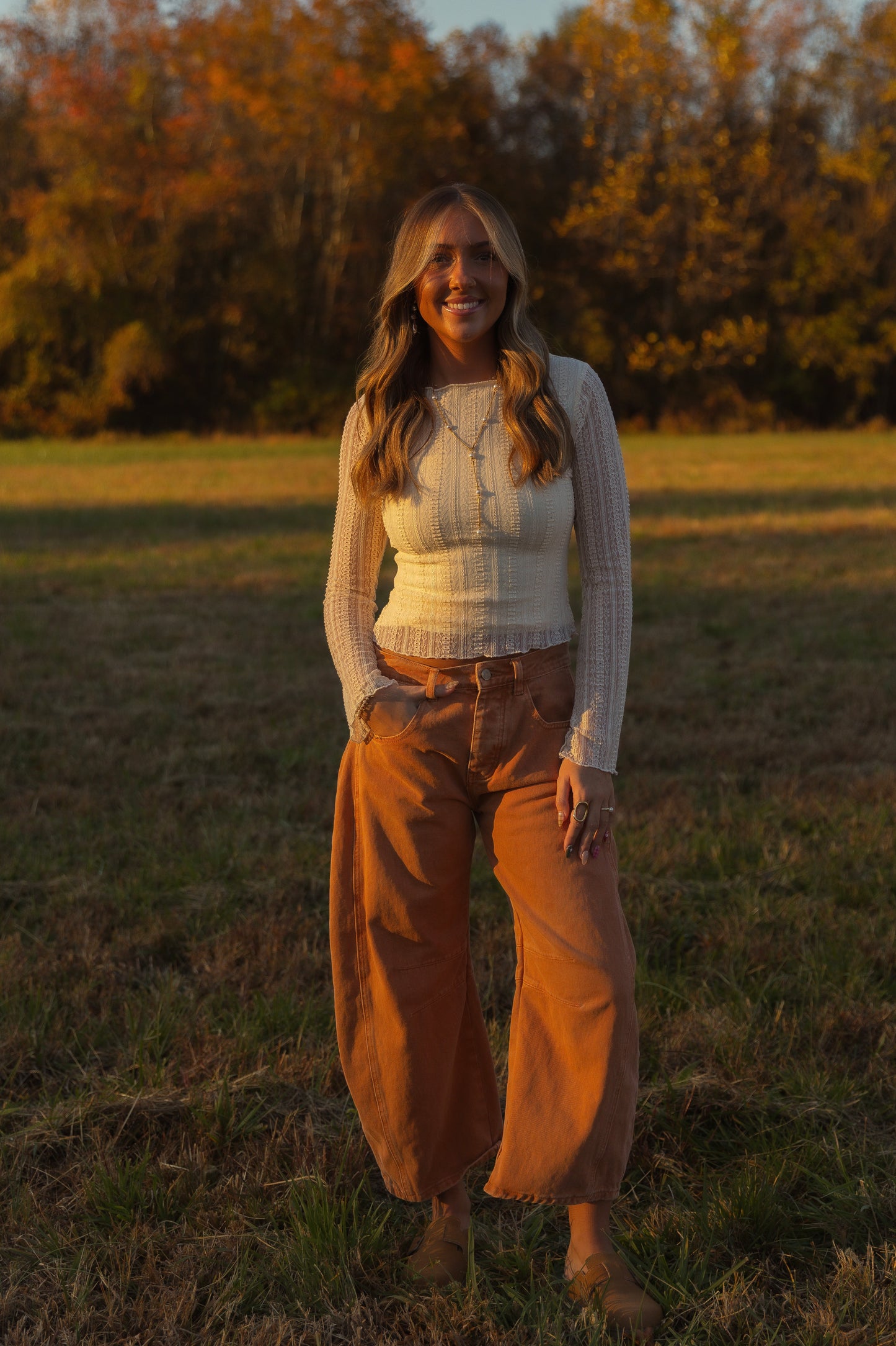 Ginger Grove Barrel Jeans