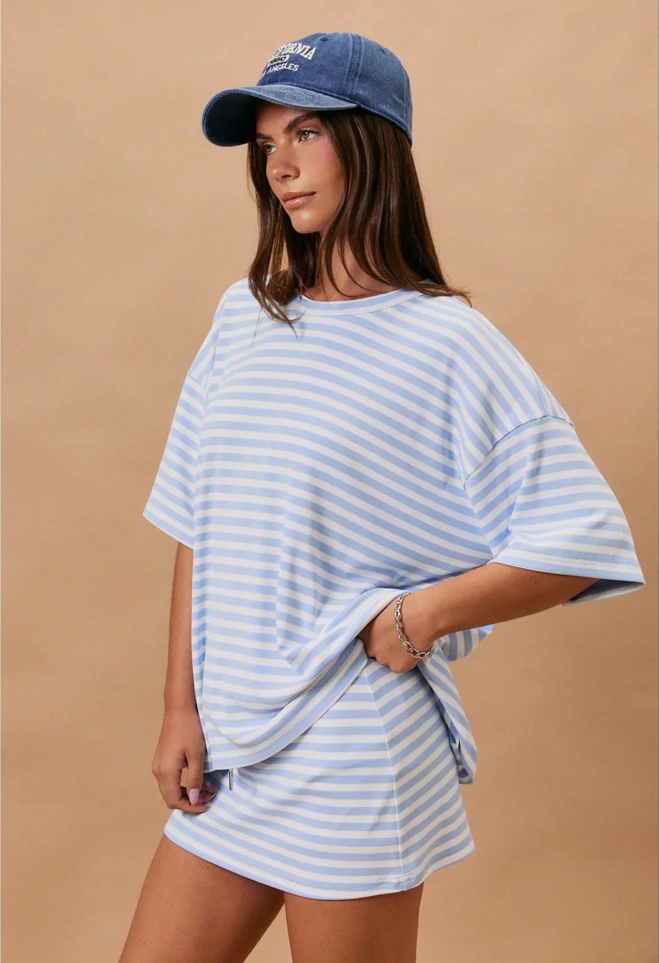 Sky Striped set