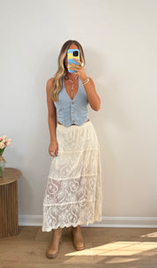 Petal Path Skirt