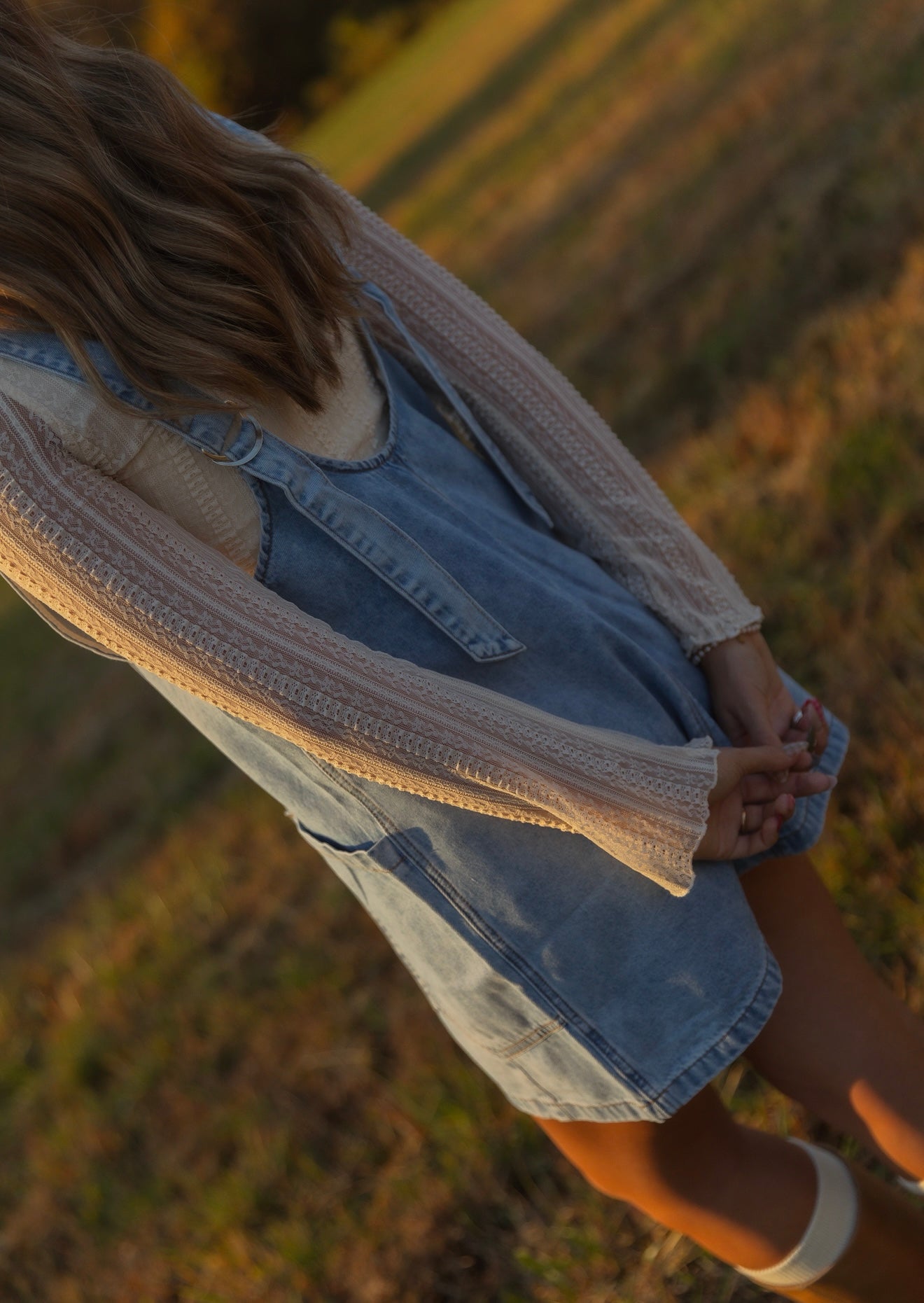 Vintage Skies Overall Dress