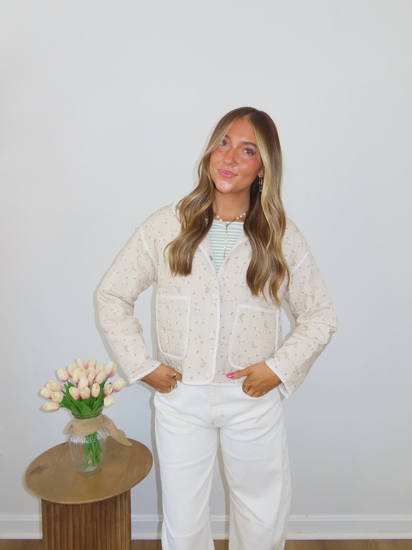 Light Layers Quilted Jacket