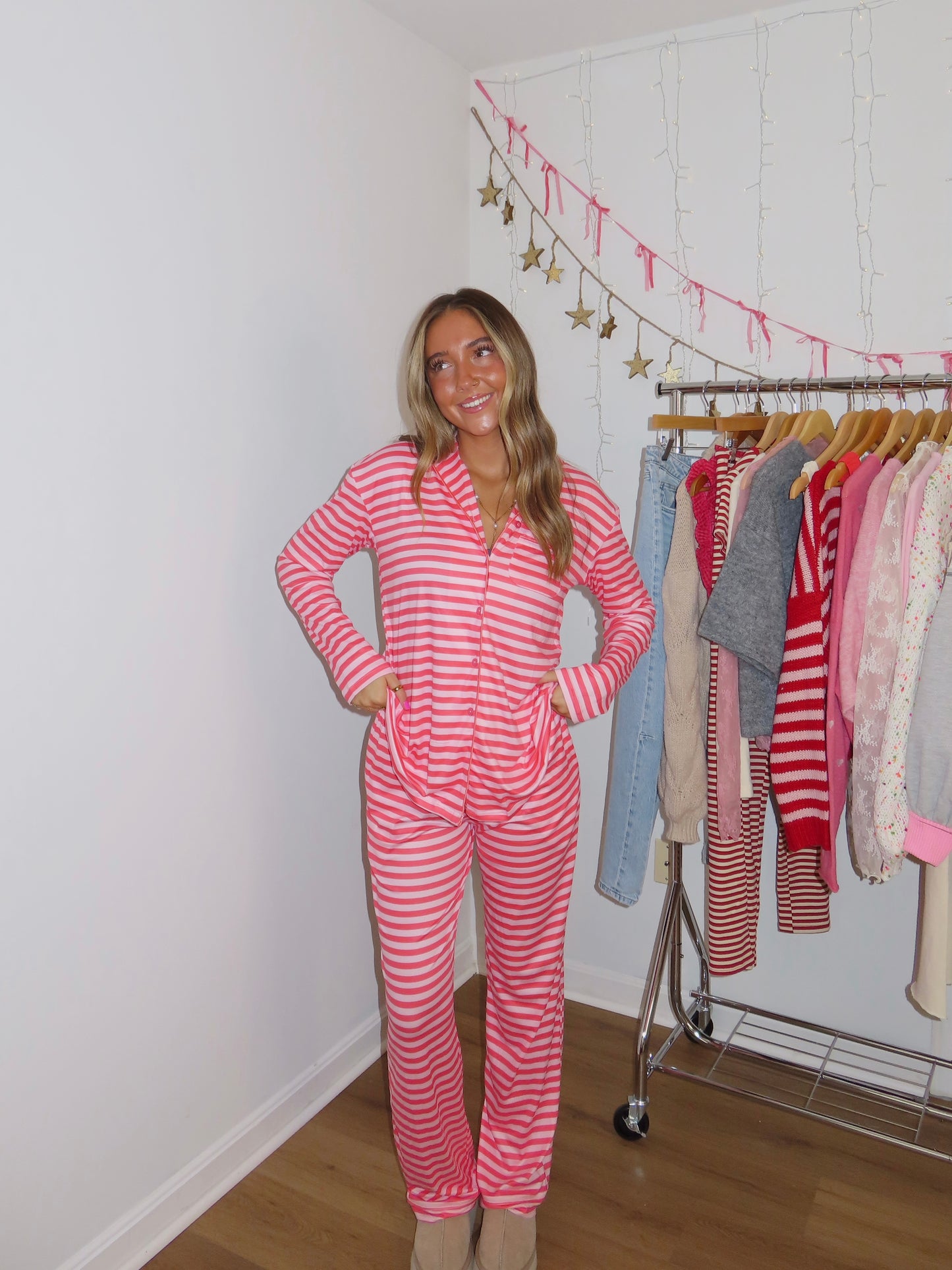 Cupid's Cozy Stripes