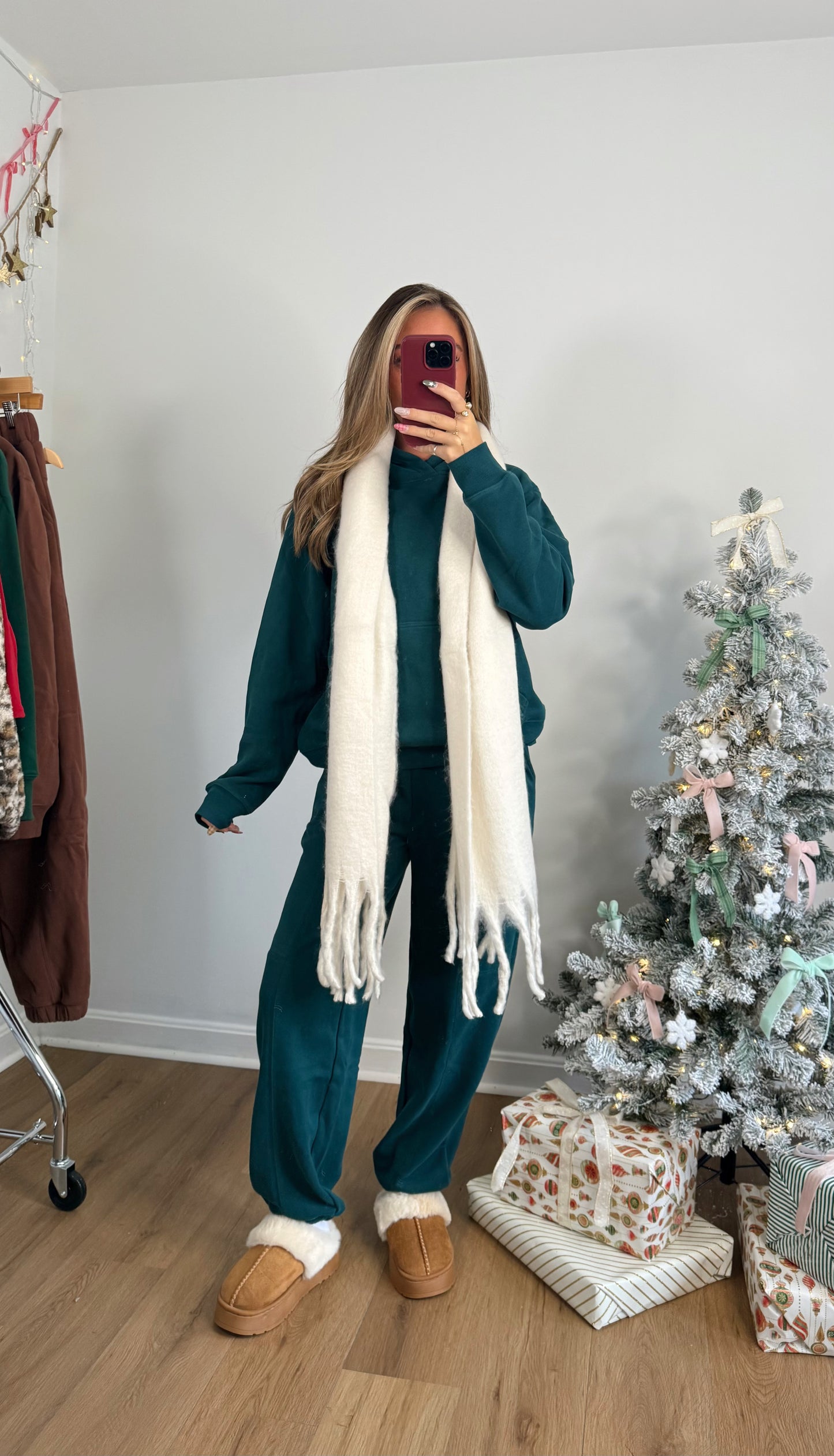 All Is Cozy Joggers (deep green)