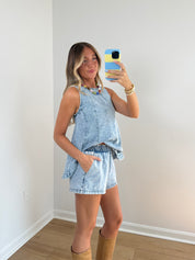 Afterglow Denim Set
