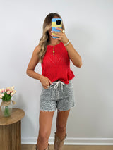 Wild Side Denim Shorts