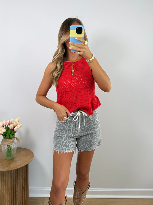 Wild Side Denim Shorts