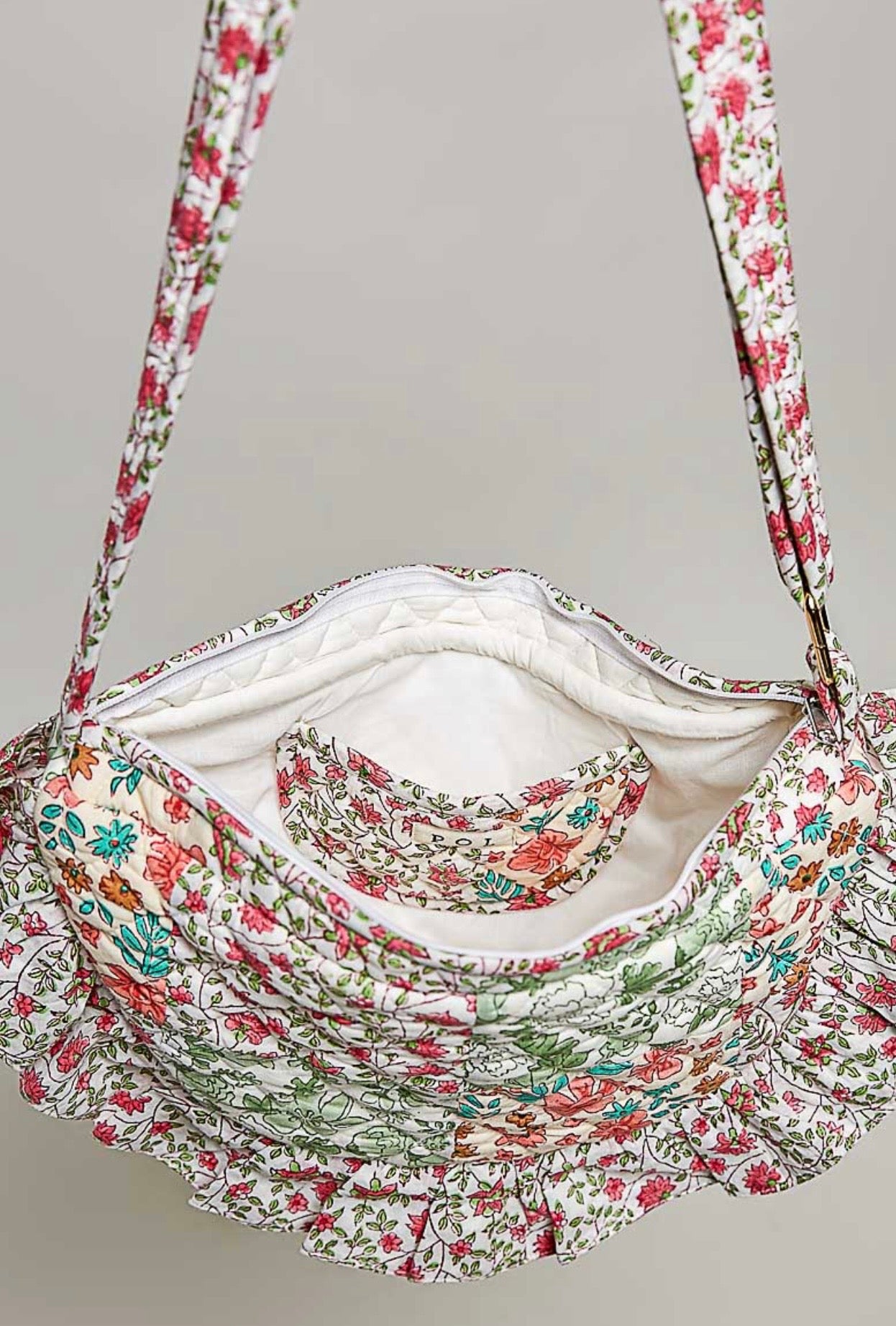 Flower Market Quilted Crossbody