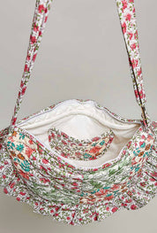 Flower Market Quilted Crossbody