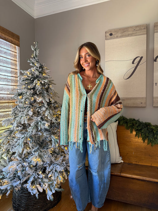 Desert Fringe Cardigan