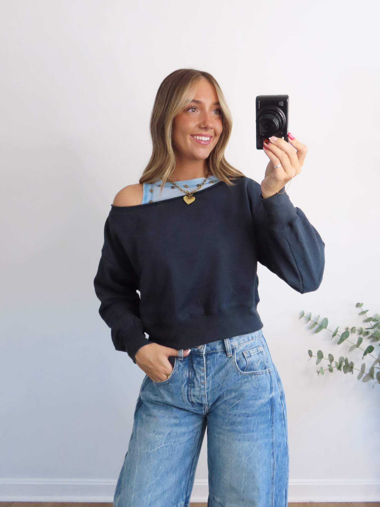 Fall Breeze Pullover (Navy)