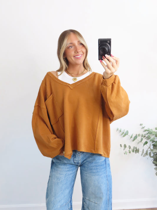 Pumpkin Spice Pullover