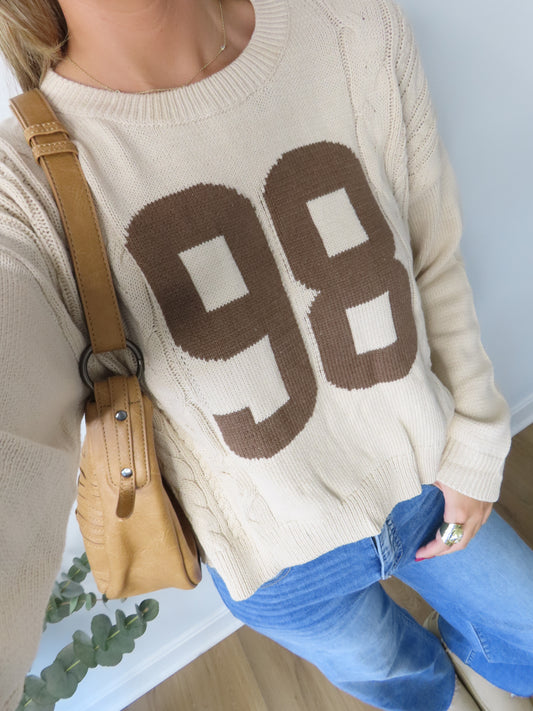 98 Cable Knit Sweater
