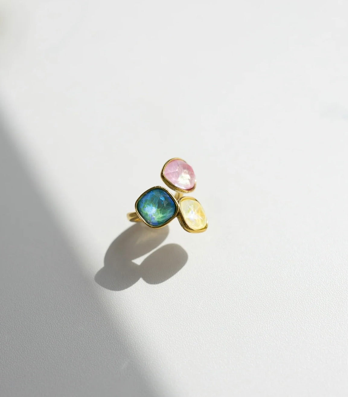 Colorful Crystal Ring