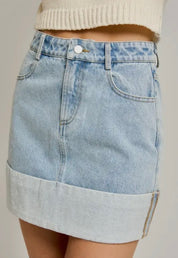 Denim skirt