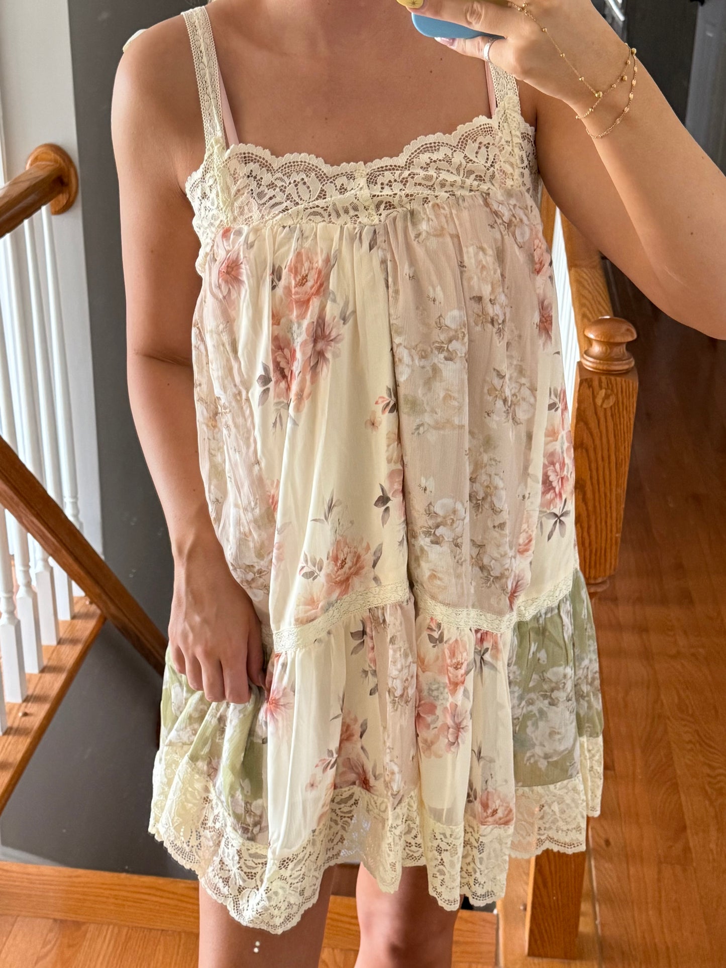 Petals & Lace Dress