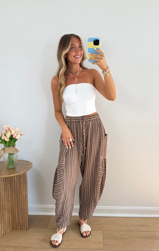 In No Hurry Barrel Pants