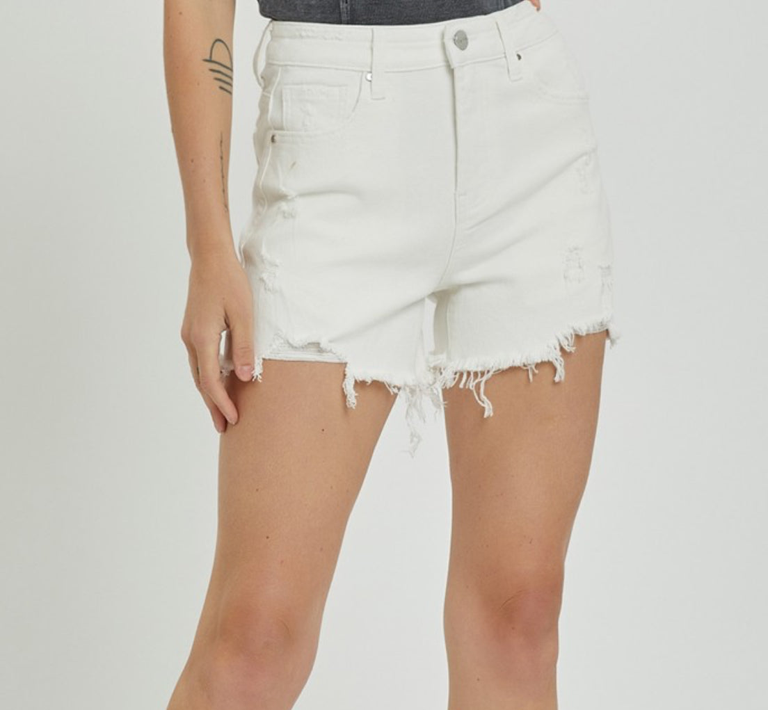 Blair Denim Risen Shorts