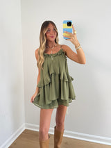Falling for You Romper