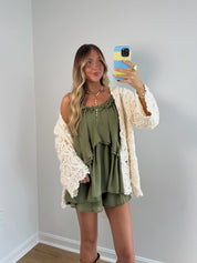 Falling for You Romper