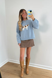 Mocha Dot Skort