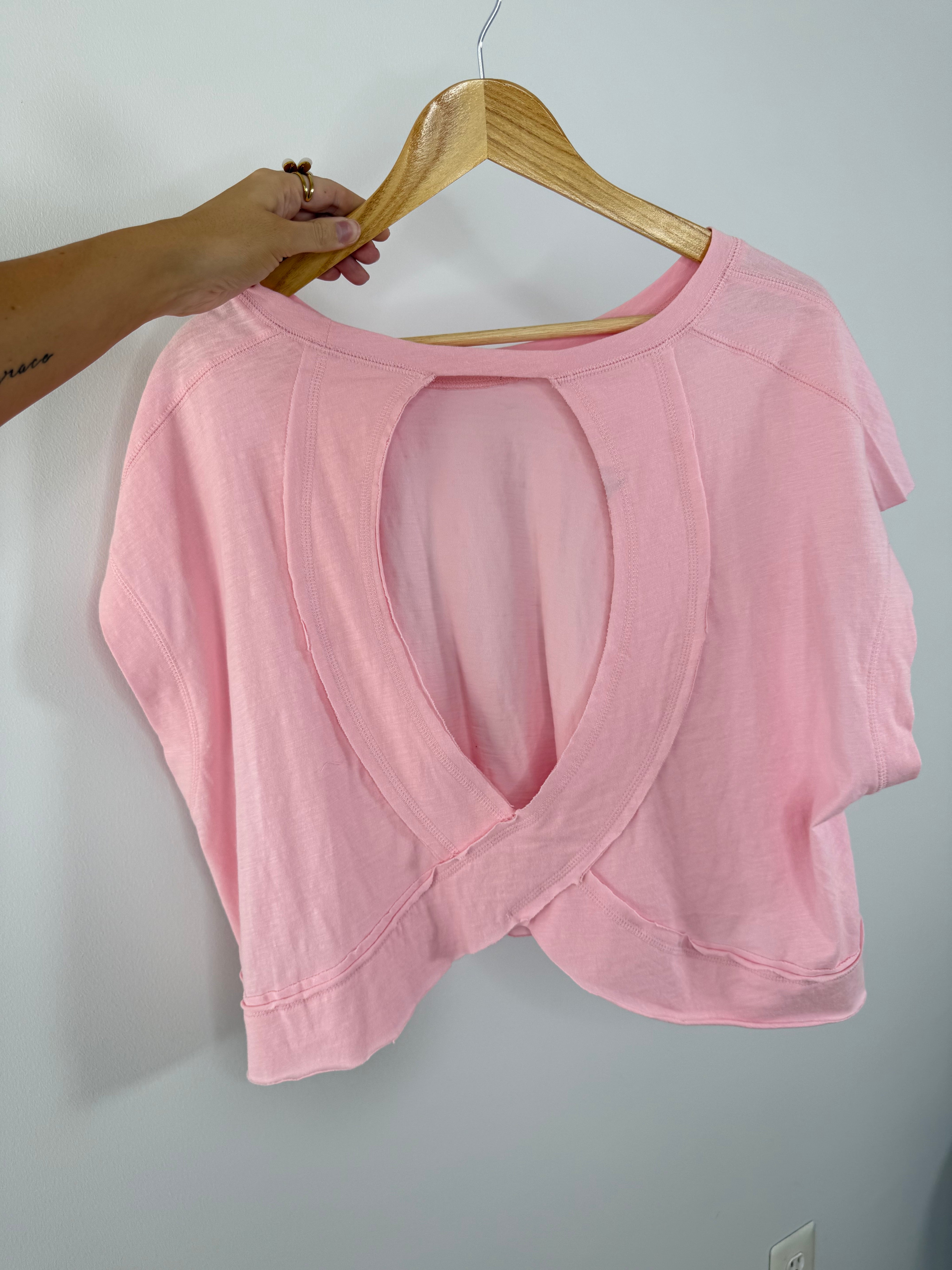 Brighter Days Open Back Tee