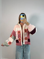 Made to Bloom Cardigan - Pink