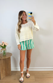 Junie Shorts- Green