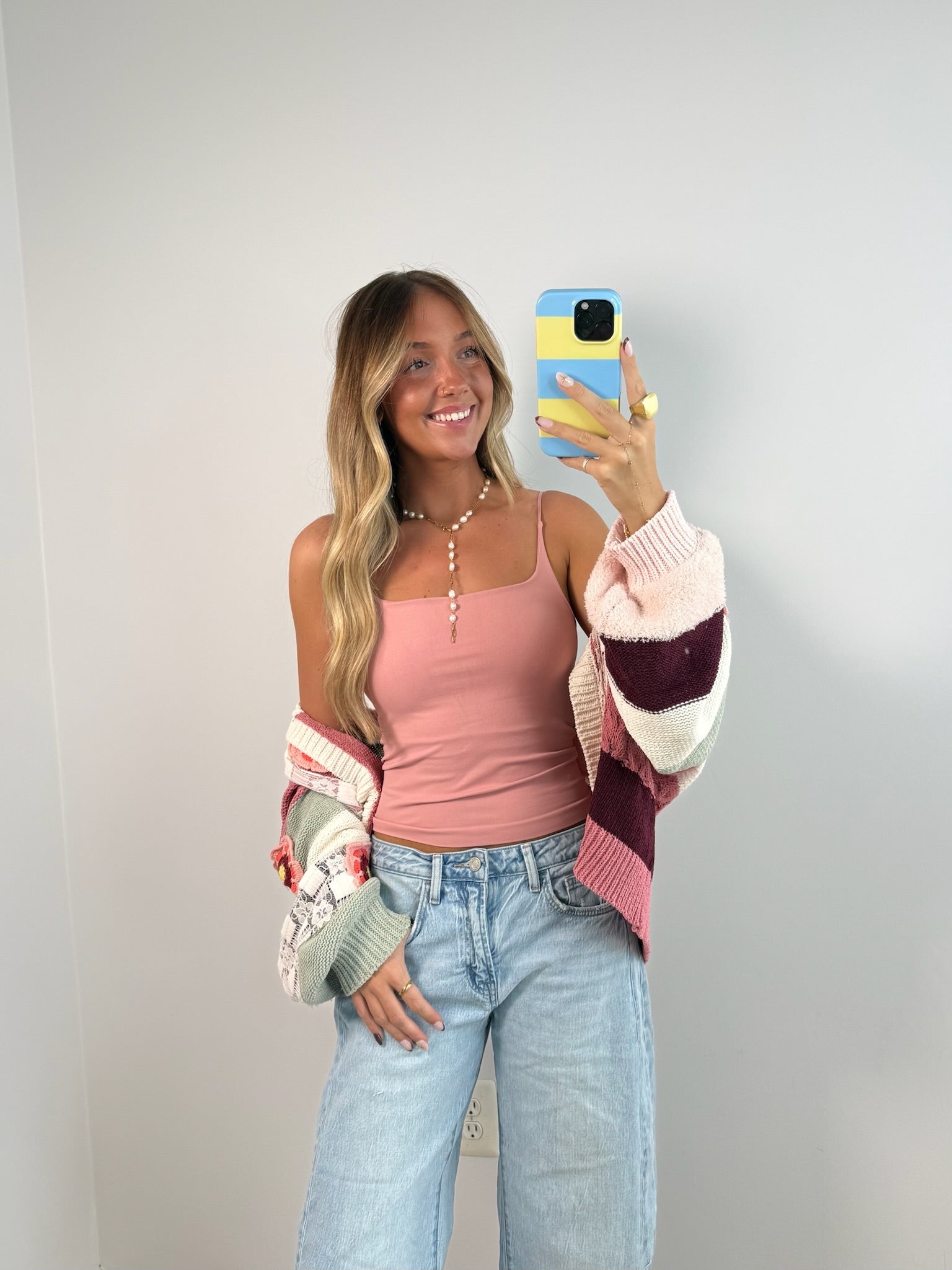 Made to Bloom Cardigan - Pink