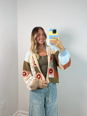 Made to Bloom Cardigan - Green