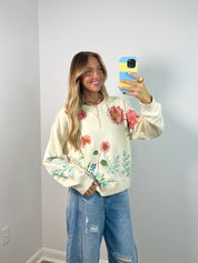 Still Blooming Pullover