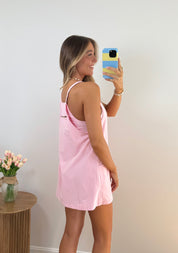 On The Go Dress- Pink