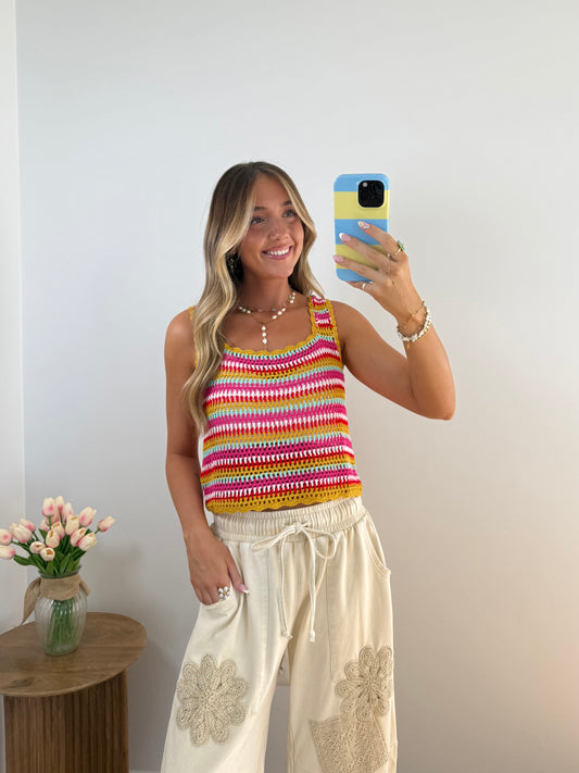 Summertime Crochet Tank