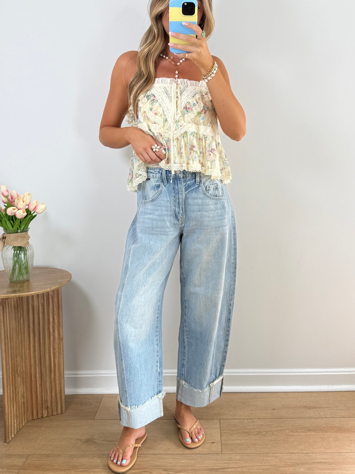 Frankie Barrel Jeans
